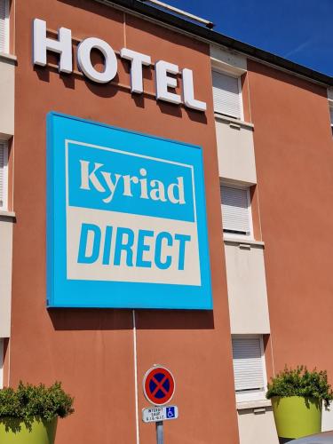 Kyriad Direct Limoges Nordに飾ってある許可証、賞状、看板またはその他の書類