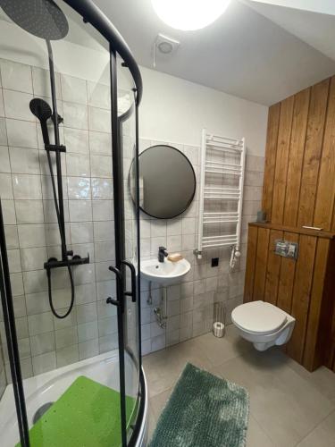 Koupelna v ubytování More Holiday Cottage L