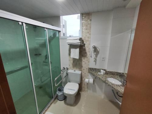 Koupelna v ubytování Hotel Maestro Executive Toledo