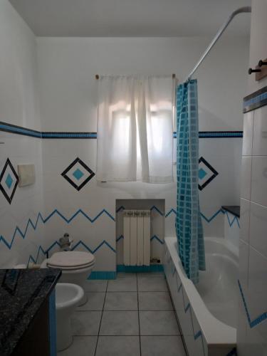 Koupelna v ubytování Villa Acquamarina
