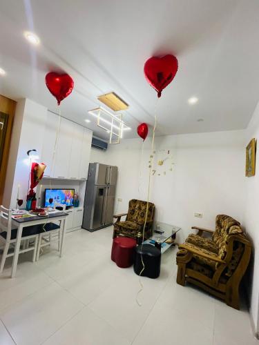 Kuchyň nebo kuchyňský kout v ubytování Maria House