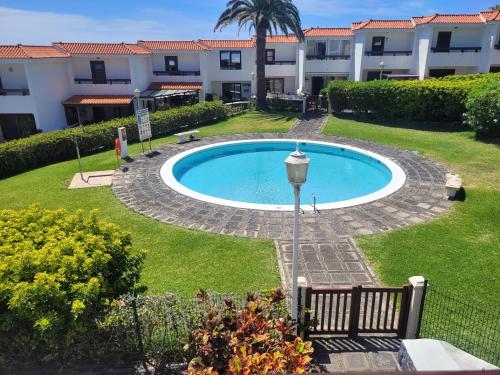 Bazén v ubytování Salinas Cancajos nebo v jeho okolí