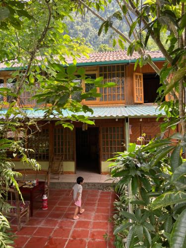 Zahrada ubytování Tả Mẩy Homestay