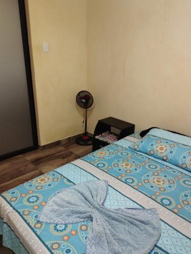 Postel nebo postele na pokoji v ubytování Cómodos apartamentos amoblados