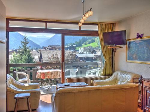 Studio confortable 4 personnes à Morzine, animaux acceptés et garage privé - FR-1-524-129