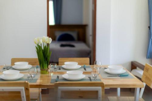 Ruang duduk di Private Garden House, Chiang Mai