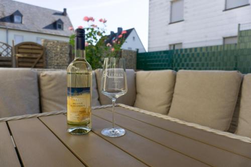 Nápoje v ubytování Ferienwohnung Leni