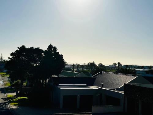 arial view of roofs of houses in a neighborhood at Round Robben in Langebaan