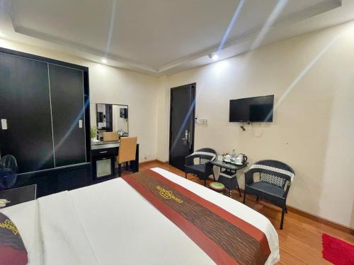 Μια τηλεόραση ή/και κέντρο ψυχαγωγίας στο Diamond Hotel