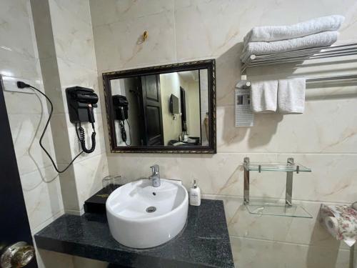 Ένα μπάνιο στο Diamond Hotel