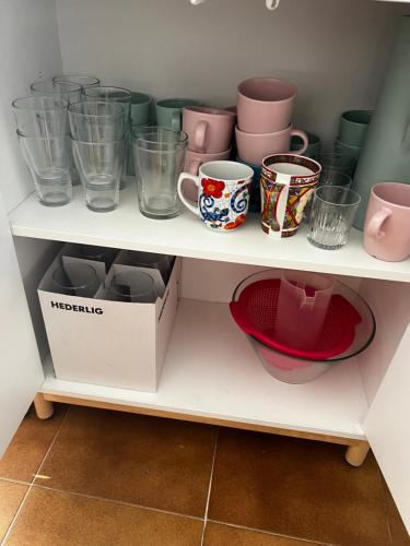 Küche/Küchenzeile in der Unterkunft Casa 3 dormitorios La Barrosa