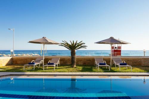 Beach Front Villa Avra