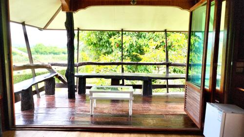 Balcone o terrazza di Natura Ravee Greenstay เนเชอร่า ระวี กรีนสเตย์