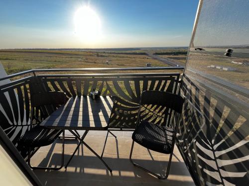 Μπαλκόνι ή βεράντα στο TheGold Apartament Băile Felix