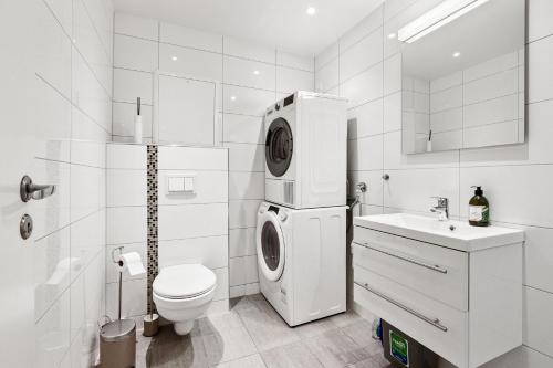 Koupelna v ubytování Pergola - Free parking - 5 min walk to facilities