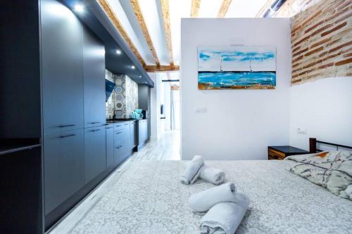 Chic estudio privado al lado de la playa
