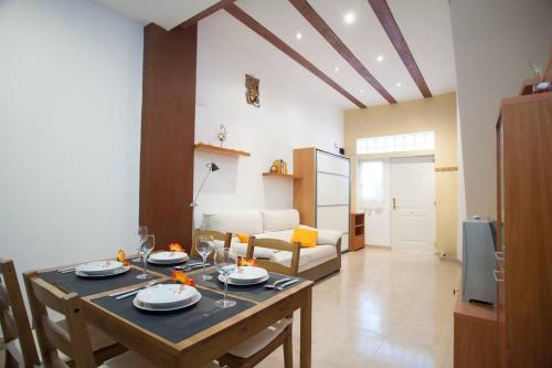 Kuchyňa alebo kuchynka v ubytovaní Casita privada con encanto en la playa de Valencia