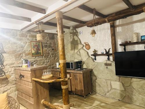 Una cocina o zona de cocina en HALI Guest Hause