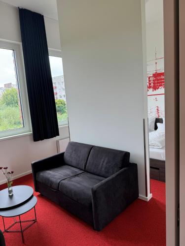 Χώρος καθιστικού στο havenhostel Bremerhaven