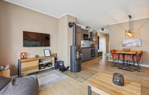 Kuchyň nebo kuchyňský kout v ubytování Fewo Gebirgsresort