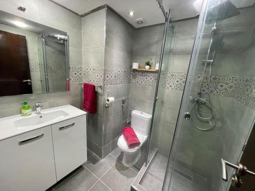 Koupelna v ubytování Islane Appart Hotel