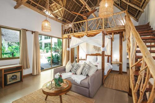 Posezení v ubytování Mala Boutique Hotel