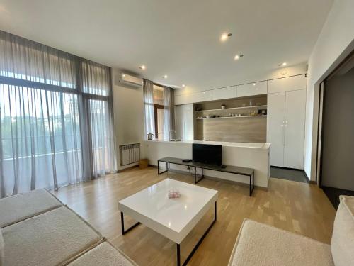 Zona d'estar a Metro apartment