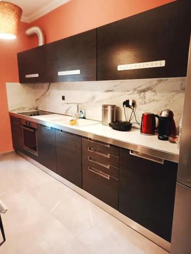 Cucina o angolo cottura di Casa Vasileiadis, LUX 90 τμ πλησίον κέντρου Πάτρας