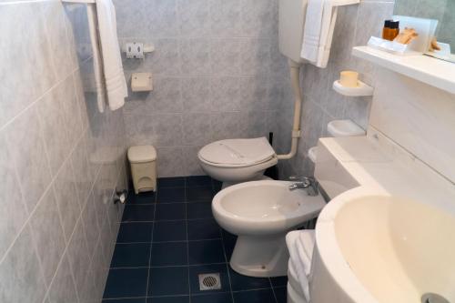 Koupelna v ubytování Hotel Cinzia