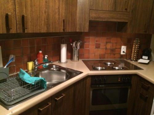 Una cocina o zona de cocina en Klein und fein geniessen