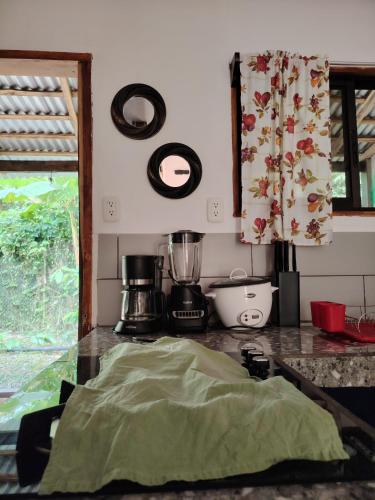 Una cocina o cocineta en Casa Cristy