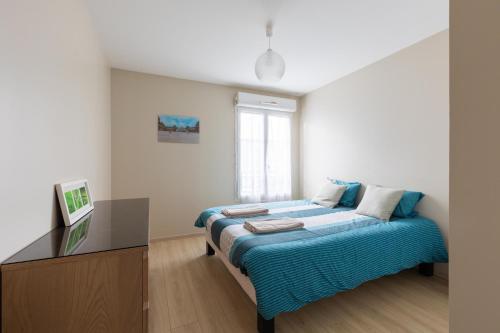 Photo de la galerie de l'établissement T2 lumineux, à 10 min de Disney, au pied de la gare avec parking privé, à Bussy-Saint-Georges