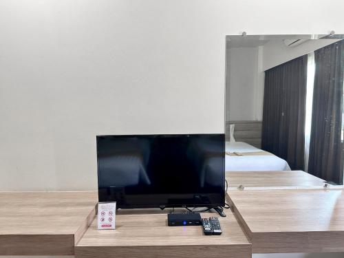 Akelada Hotelにあるテレビまたはエンターテインメントセンター