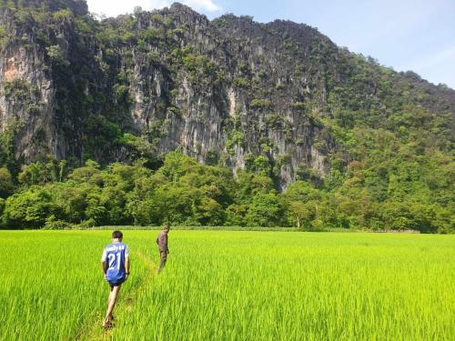 Landskap semula jadi dekat dengan asrama