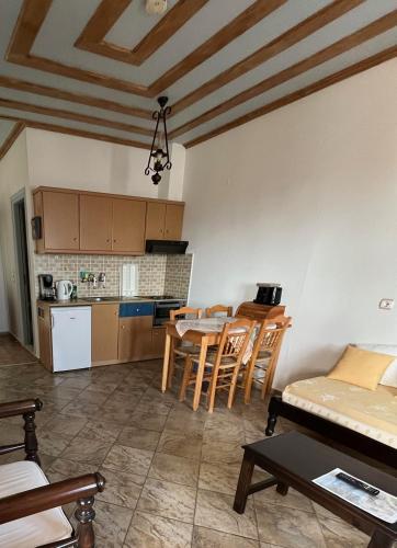 Η κουζίνα ή μικρή κουζίνα στο Pantheon Apartments & Studios
