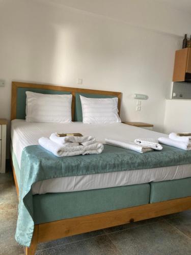 Postel nebo postele na pokoji v ubytování Marianna Sea View Afitos
