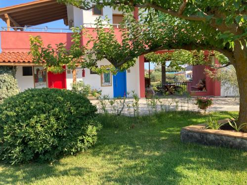 Zahrada ubytování Marianna Sea View Afitos