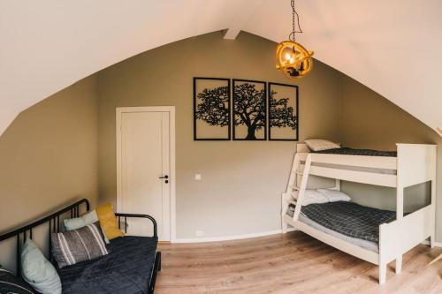 Ένα ή περισσότερα κρεβάτια σε δωμάτιο στο Apartment Odin