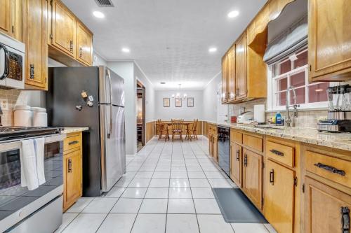Kuchyň nebo kuchyňský kout v ubytování Hudson Manor home