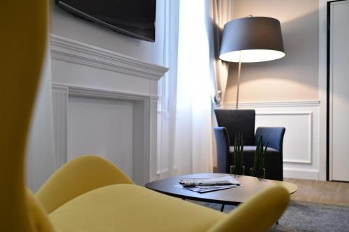 Μια τηλεόραση ή/και κέντρο ψυχαγωγίας στο Palazzo Bovio - Boutique Apartments