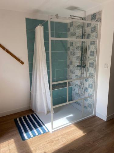 Koupelna v ubytování Villa nichée dans un écrin de verdure