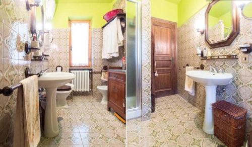 Ένα μπάνιο στο Villa Le Casaline