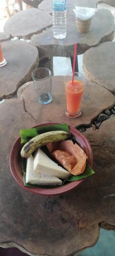 Comida en la pensión o alrededores