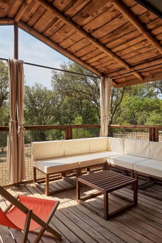 Balcone o terrazza di Domaine La Ferme HI bride