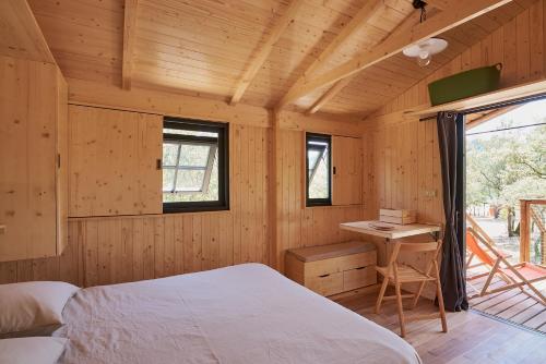 Letto o letti in una camera di Domaine La Ferme HI bride