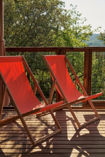Paesaggio naturale nelle vicinanze del bed & breakfast