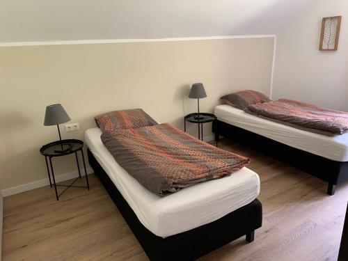 Postel nebo postele na pokoji v ubytování Haus Brunner