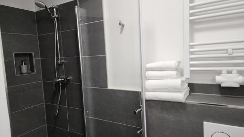 Koupelna v ubytování Davin City Aparments - Self-Check-In