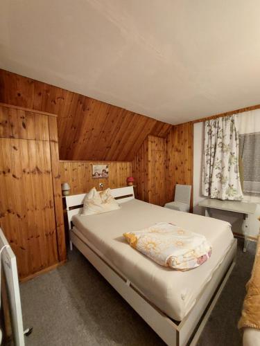 Postel nebo postele na pokoji v ubytování Privatzimmer