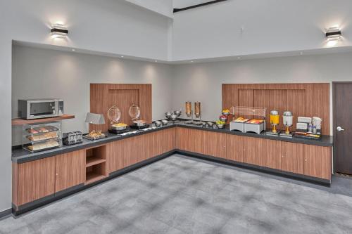 Cuisine ou kitchenette dans l'établissement City Express by Marriott Ciudad de México Tlalpan
